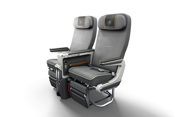 Premium Economy Double Seat with legrest