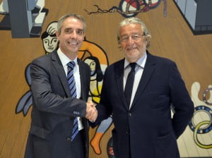 Bibiano Martínez y Rafael Alcón sellan el acuerdo