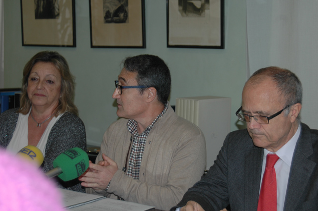 Marcela Miró, Vicent Cucarella y Antonio Mira-Perceval