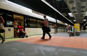 Plataformas de accesibilidad en Metrovalencia.