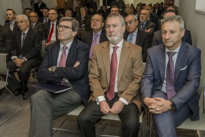 Los presidentes de los puertos de Valencia, Alicante y Castellón no faltaron a la cita