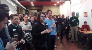 La AJEV patrocina el encuentro de Hackers & Founders en Valencia