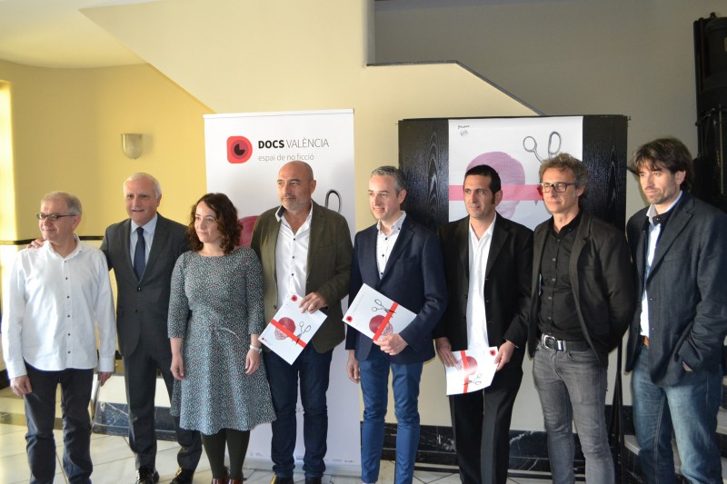 Abel Guarinos, Albert Girona, Glòria Tello, Xavier Rius, José L. Pérez Pont, Pau Montagud y Nacho Navarro.