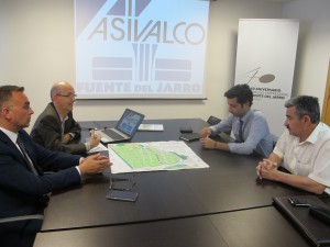 Reunión entre los representantes de Asivalco y FGV.