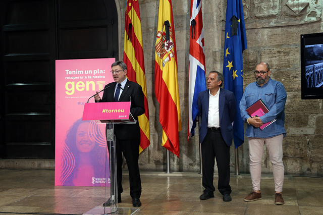 Ximo Puig anuncia el plan de repatriación de talento científico e investigador