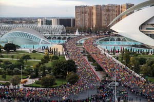 El Maratón de Valencia 2016.